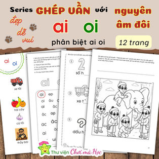 Ghép Vần Tập đọc Vần ai oi. tập đọc tiếng việt lớp 1. tậ pđọc tiền tiểu học