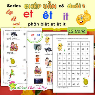 Ghép Vần Tập đọc Vần et êt it. tập đọc tiếng việt lớp 1. tậ pđọc tiền tiểu học