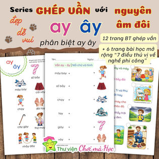  Vần ay vần ây