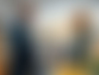 Supervisor providing feedback to intern