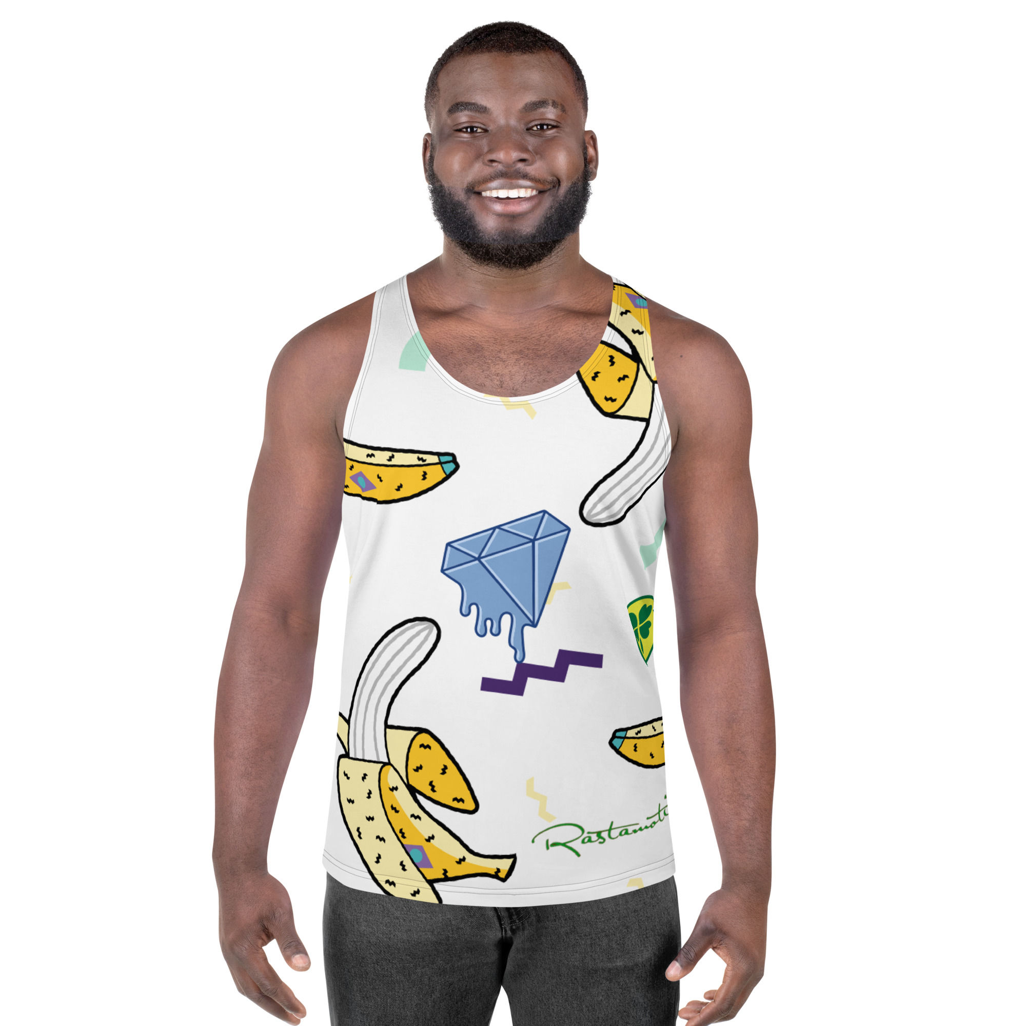 Banana drip Tank Top