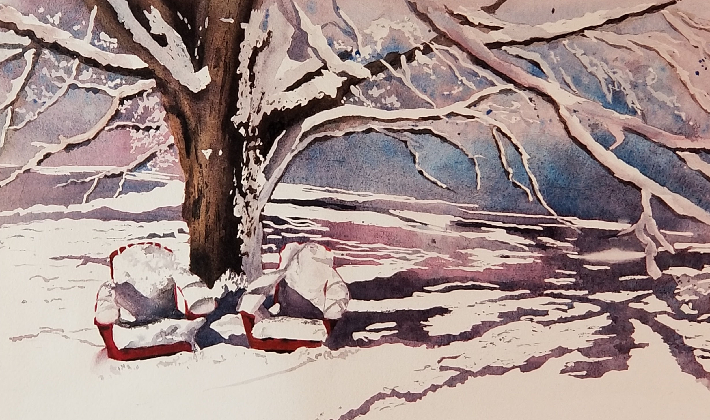 Morning Shadows, Sarah Bennett