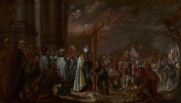 Juan de Valdés Lealabout, Esaltazione della Croce (1680)