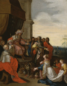 Frans Francken II, Re Salomone riceve la regina di Saba (1620-1629), MET Museum