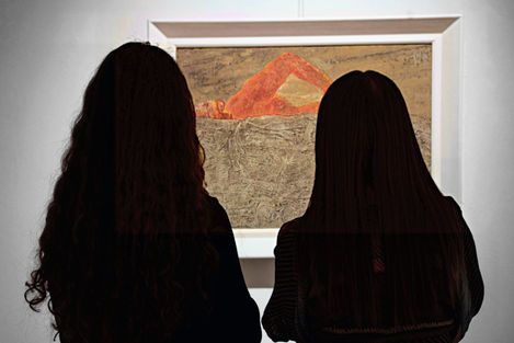 Una selezione di opere e vedute dell’allestimento della mostra Anteprima di Beppe Madaudo, presentata all’Art Studio La Marina e curata da Diego Ferrante