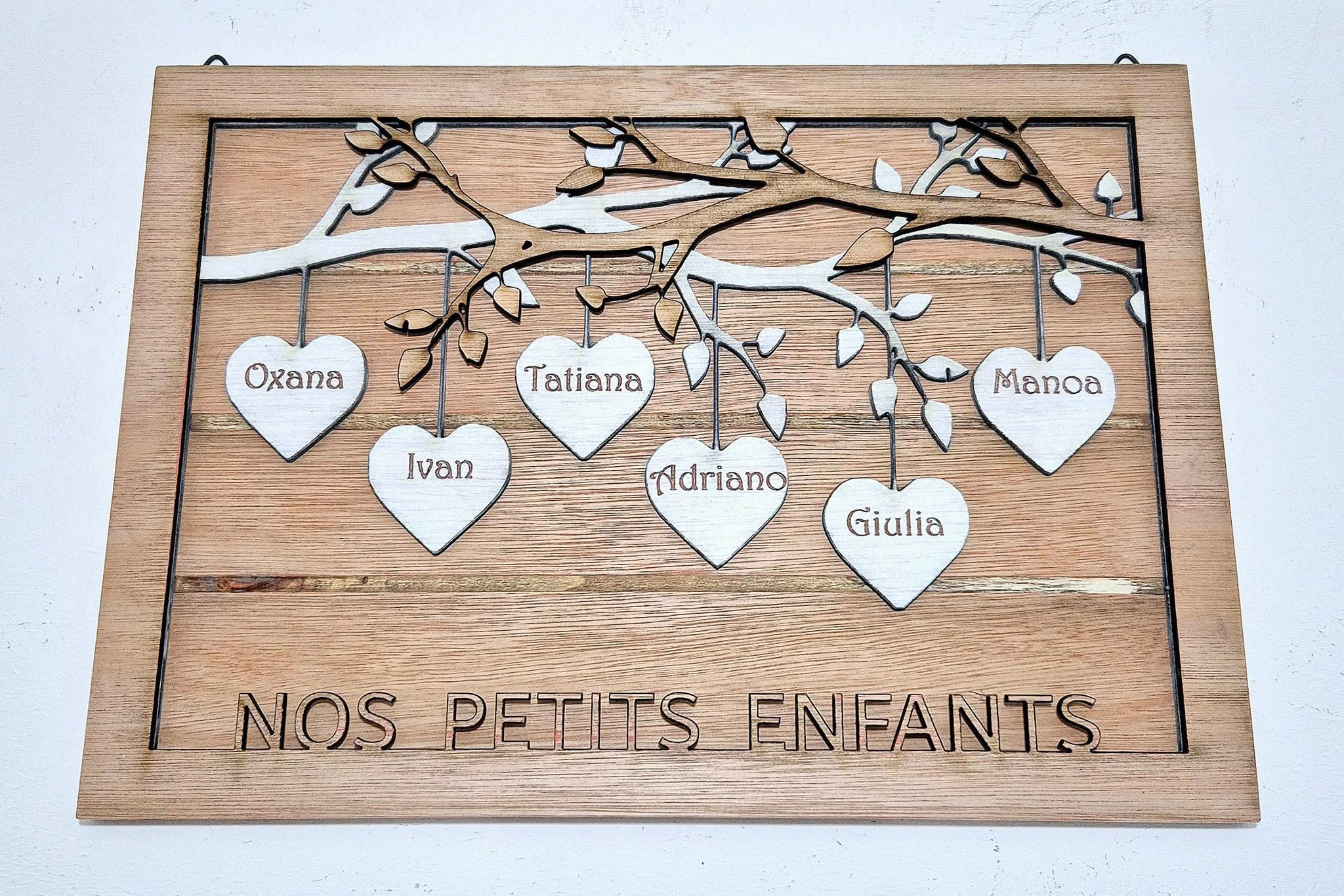 Cadre Arbre à Cœurs