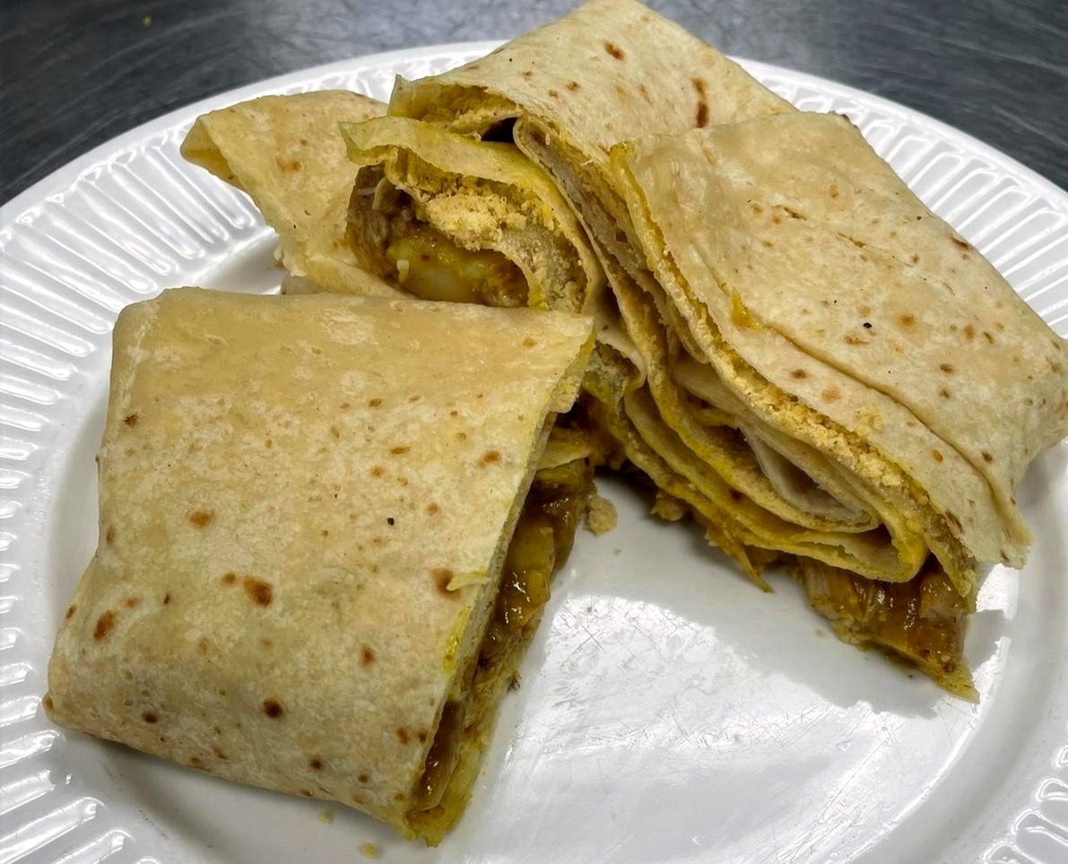 Arranged Food and Objects