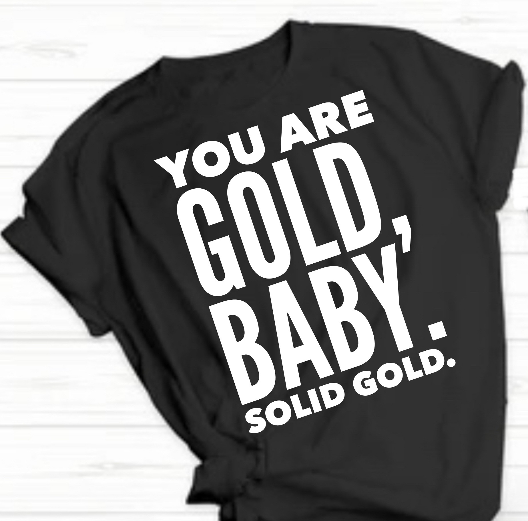 Solid Gold Tee
