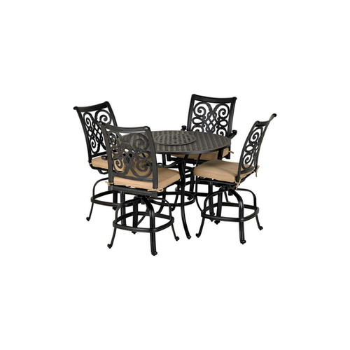 Venice 5 Piece Counter Table Set Patio Resort Life