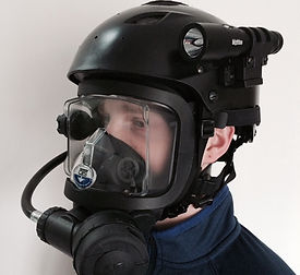 Scuba Diving Helmets, Cave Diving Helmets, Full Face Mask Diver Certification, OTS Guardian