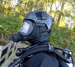 Dive Helmet, Cave Helmet, OTS Guardian, Full Face Mask Training
