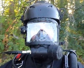 Dive Helmet, Cave Helmet, OTS Guardian, Full Face Mask Training