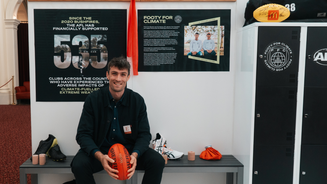 Exhibit at Victorian Parliament