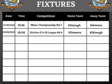 LGFA weekly fixtures: Week beginning 19/08/2024