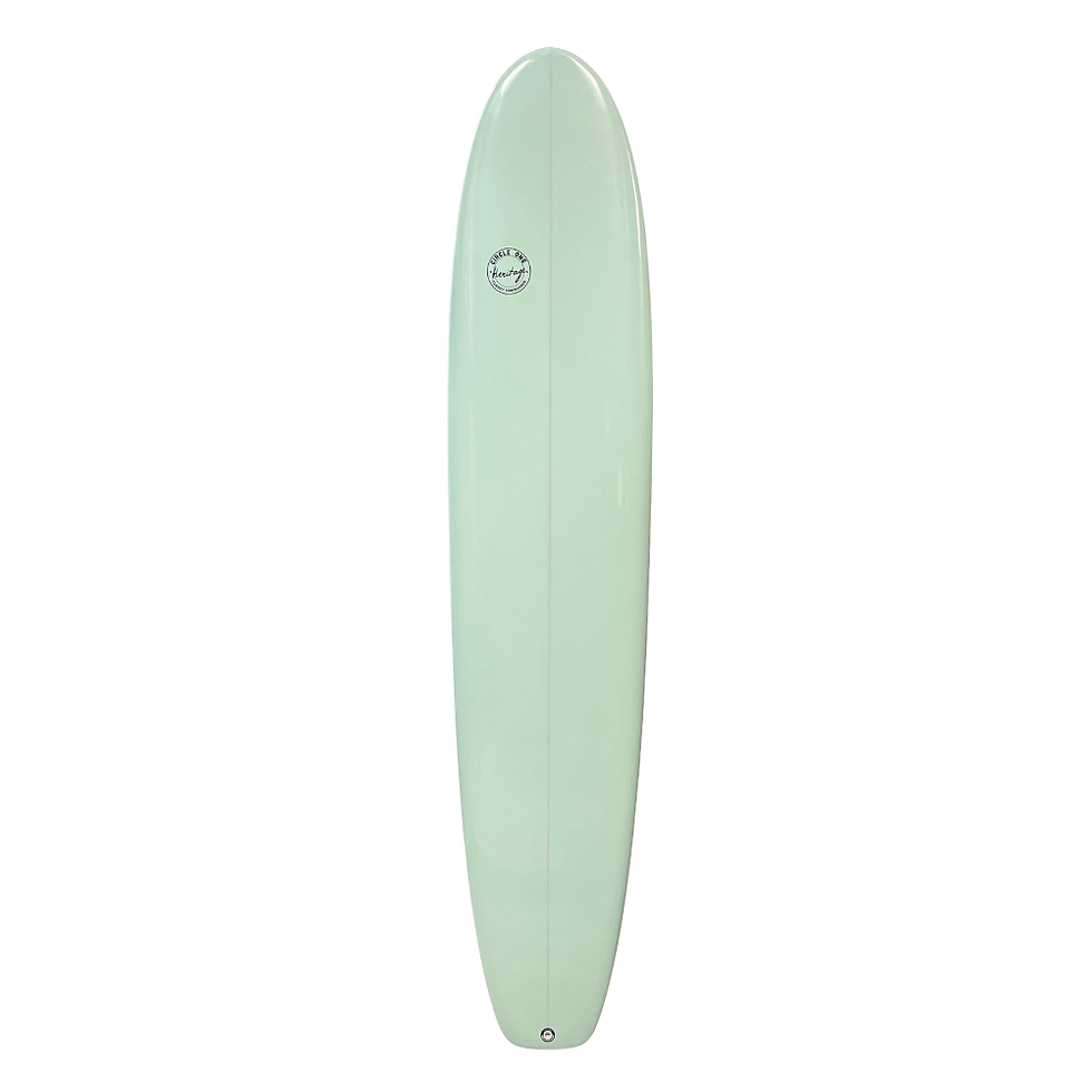Thumbnail: 9' 1 Heritage Square Tail Retro Longboard Gloss Tint