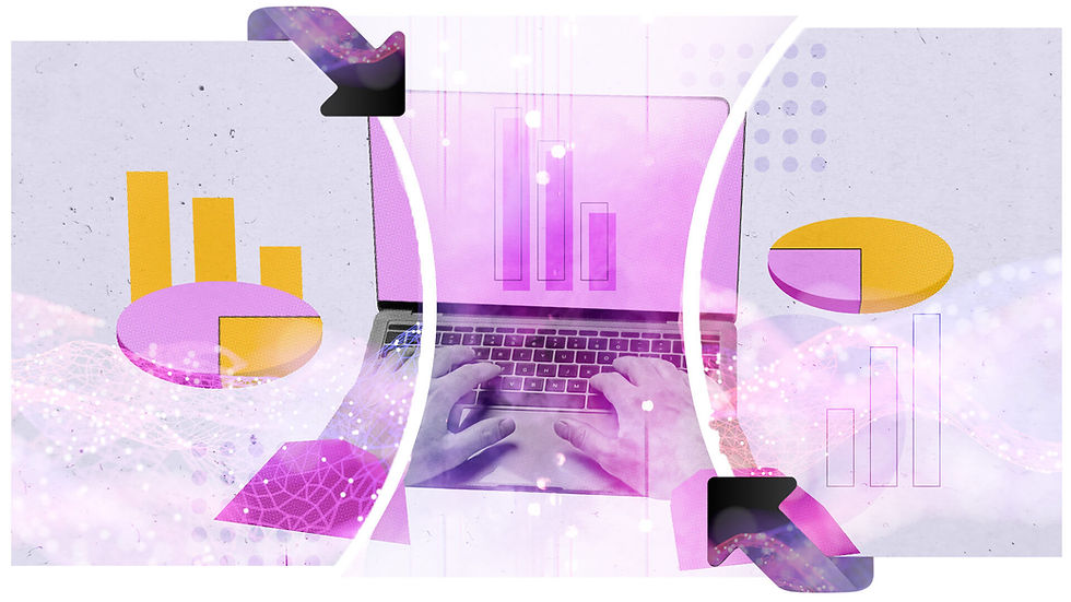 designing numbers into visuals
