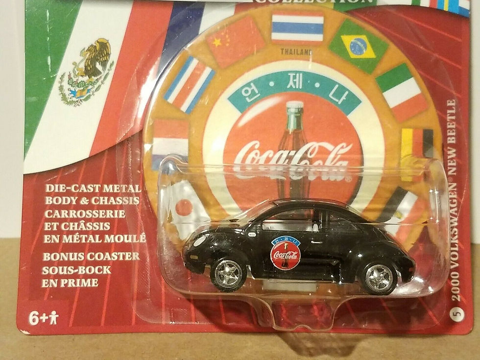 Thumbnail: Johnny Lightning 2000 VW Beetle (Thailand) Coca-Cola International Collection