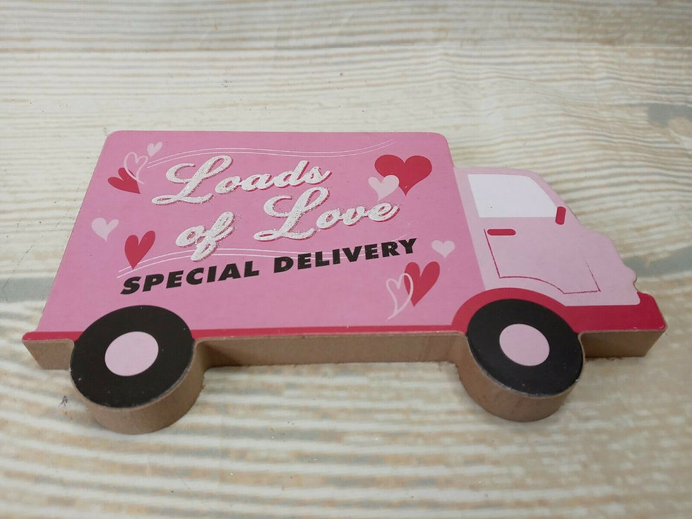 Thumbnail: "LOADS OF LOVE" Wood Special Delivery Truck