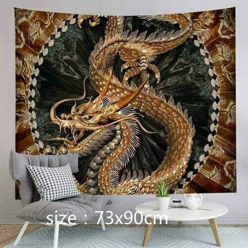 Thumbnail: Dragon Wall Hanging Tapestry
