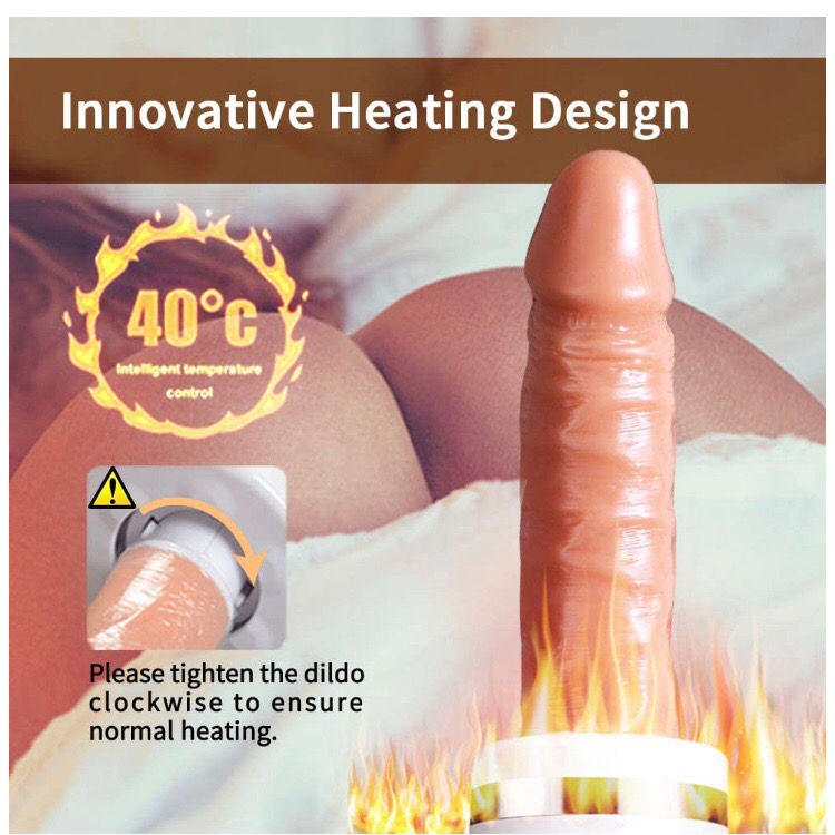 Thumbnail: Thrusting Vibrating Dildo 