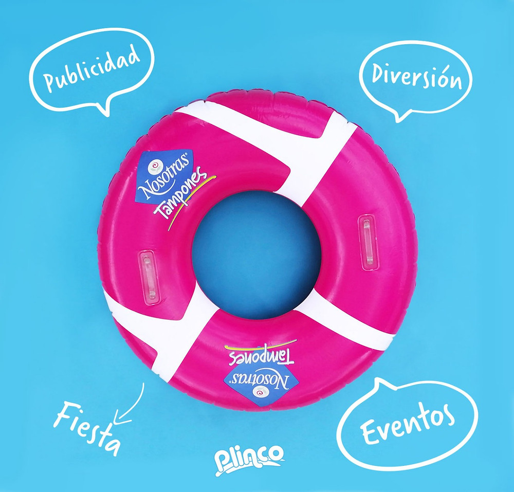 Flotador inflable Plinco