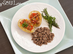 Whole30 Easy Lunch Idea: Pico de Gallo Potatoes