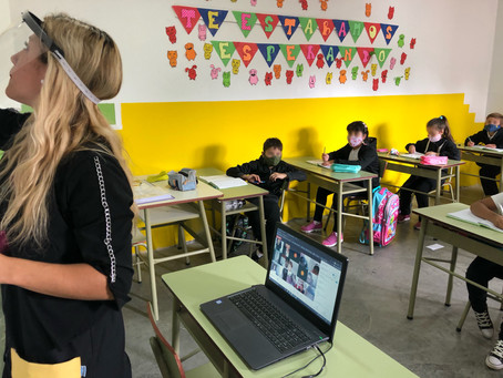 Colegio Researchers, Plottier, Neuquén aplica modelo híbrido bajo plataforma de Google.
