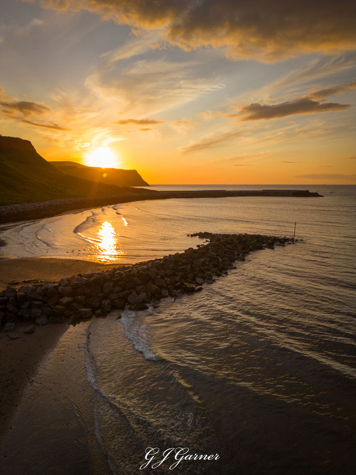 skinningrove sunset drone.jpg