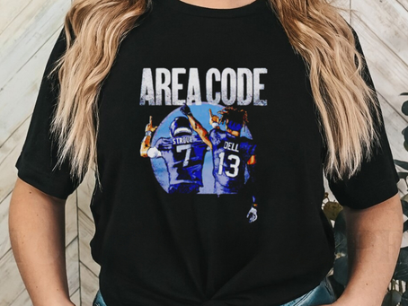 C.J. Stroud & Tank Dell Houston 7 13 shirt