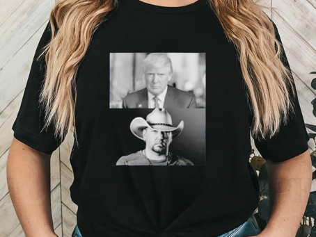 Donald Trump and Jason Aldean shirt
