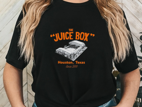 The Juice Box Houston Texas since 2000 shirt