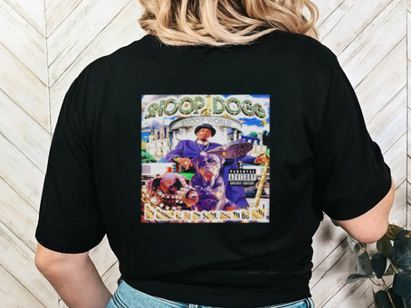 Snoop Dogg da game is to be sold not to be told shirt