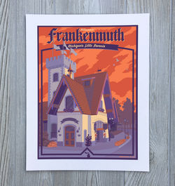 Frankenmuth Travel Art Print
