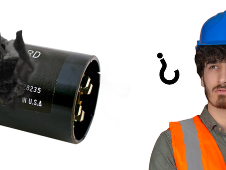 ¿Me cuentas cómo detectas si un capacitor está dañado?