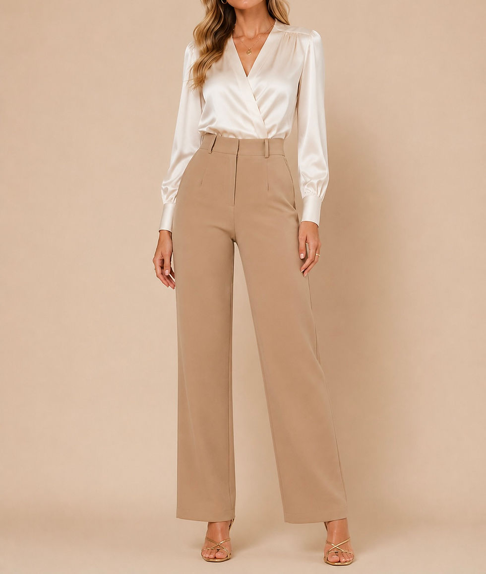 Miniatura: Pantalón de vestir blanco C213