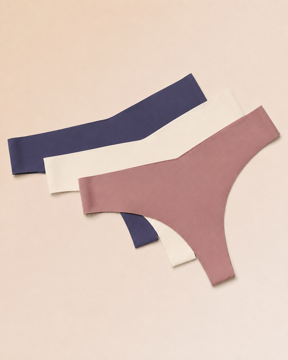 Miniatura: Sets de 3 Pantys sin costuras Talla: L