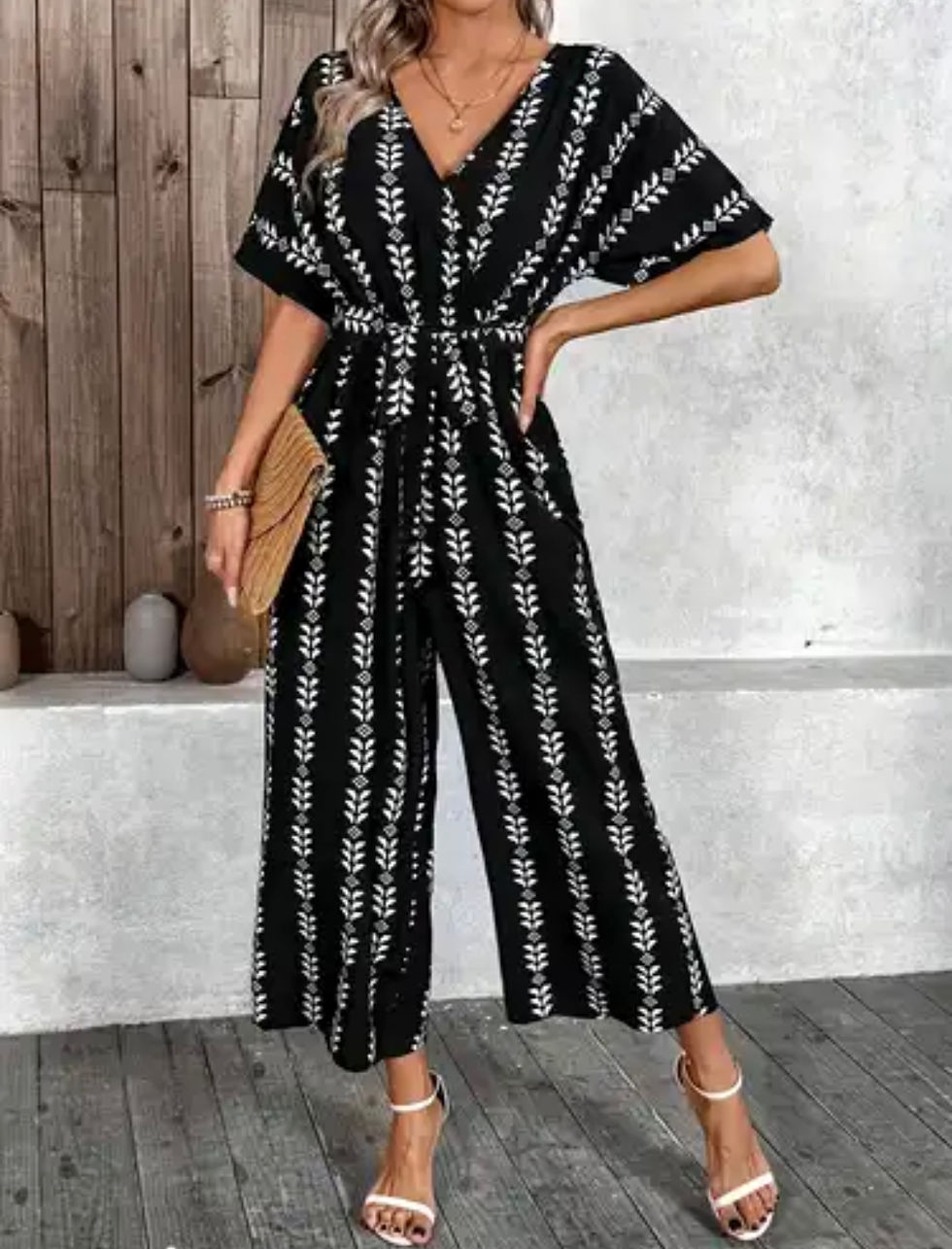 Braga Manga Corta Negro / Blanco B645