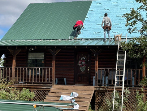 METAL ROOF INSTALLATION