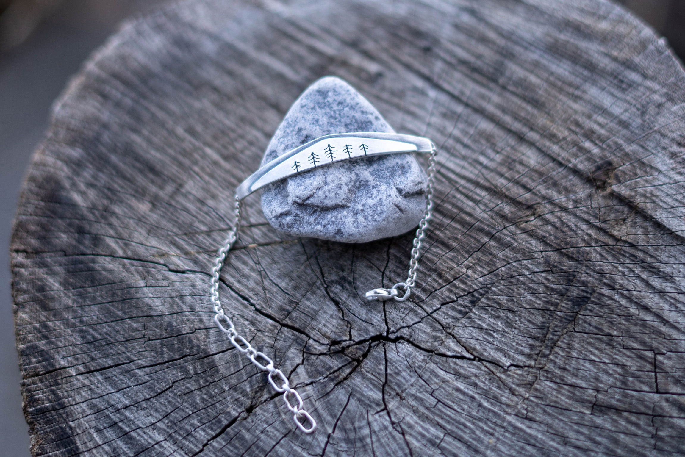 Silberarmband „Forrest“