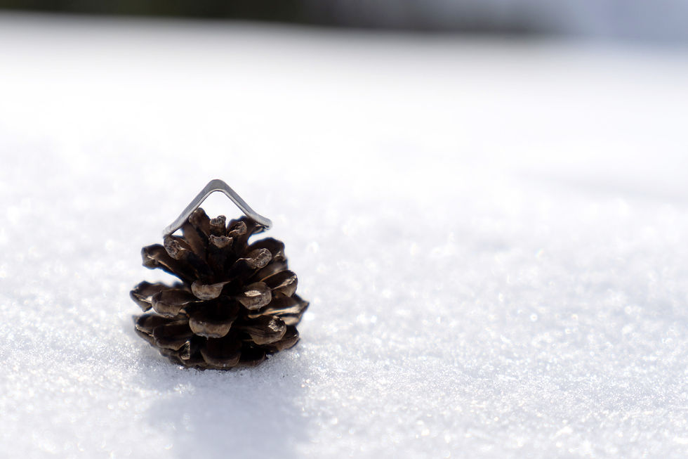 Miniaturbild: Silberring „MountainPeak“