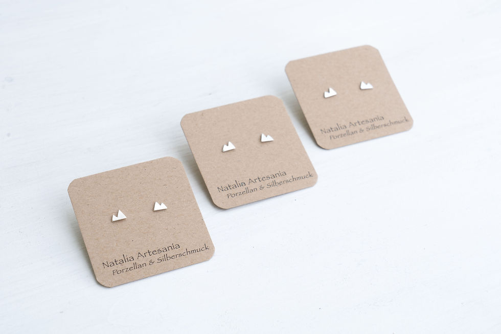 Miniaturbild: Berschmuck Berge Bergohrstecker Natalia Artesania