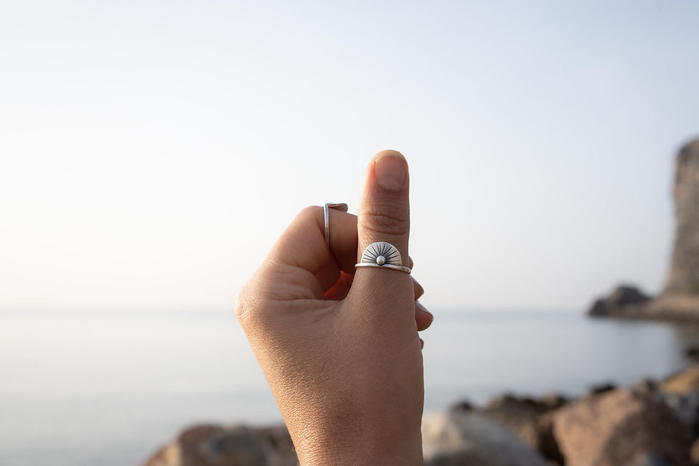 Miniaturbild: silberring sonne silber ring