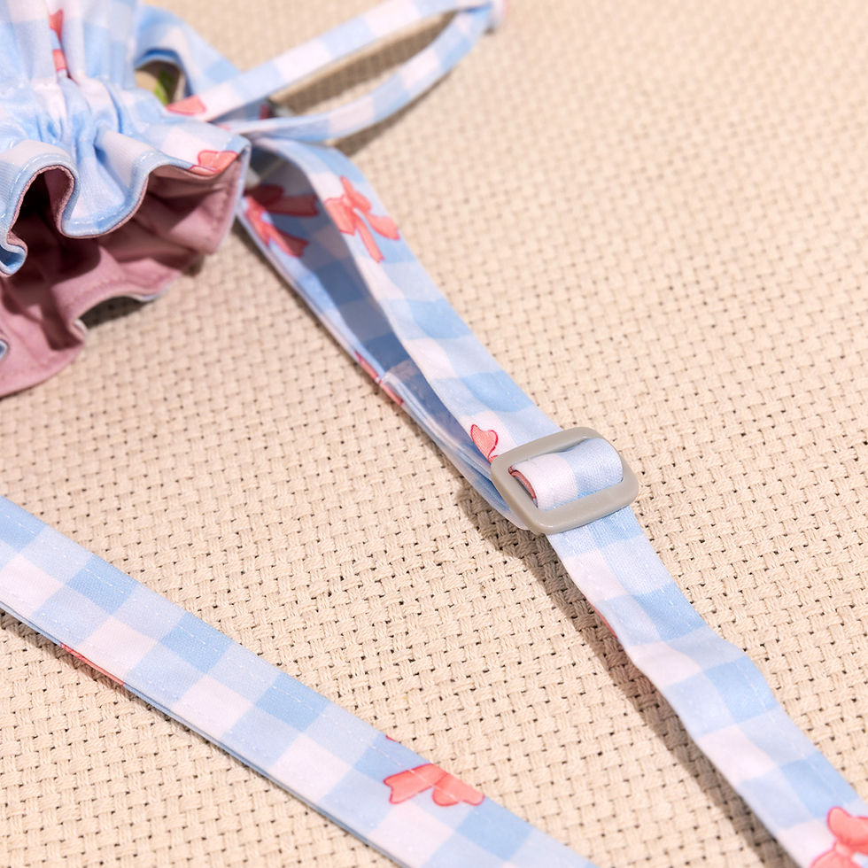 Thumbnail: Mini Bucket - Gingham & Bows