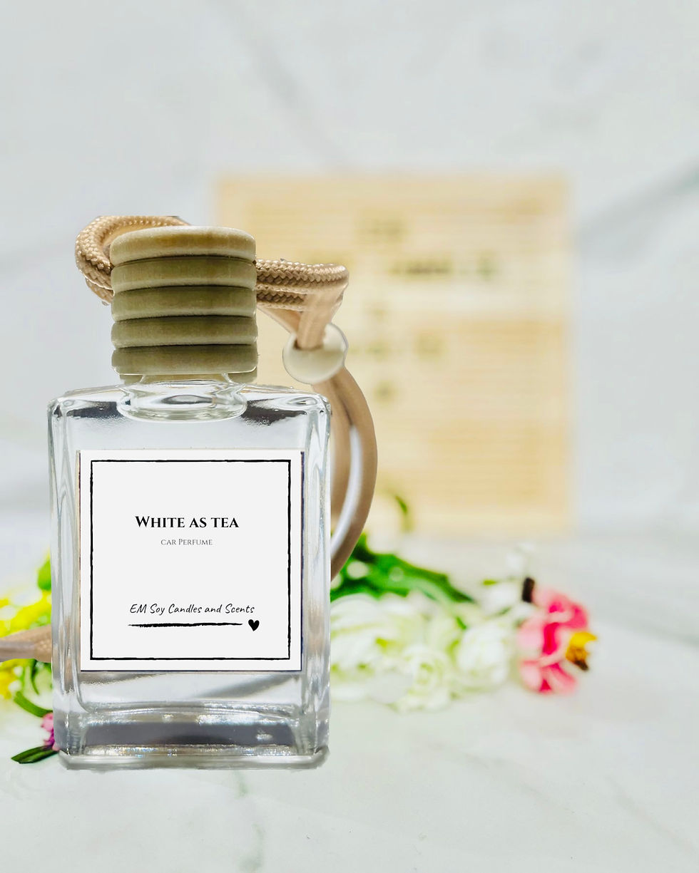 Car Diffuser : White As Tea