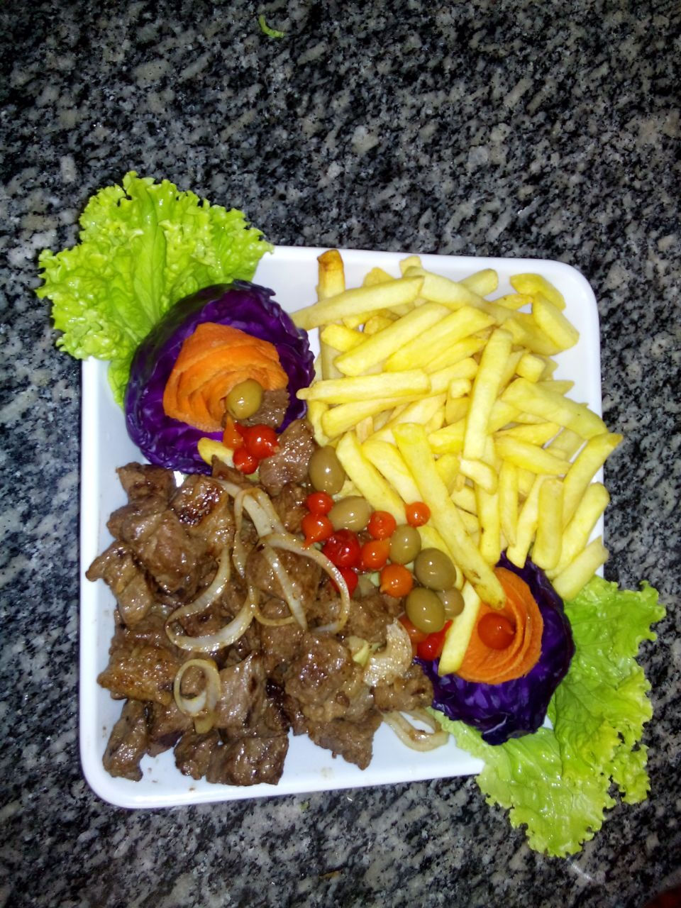 Picanha com fritas