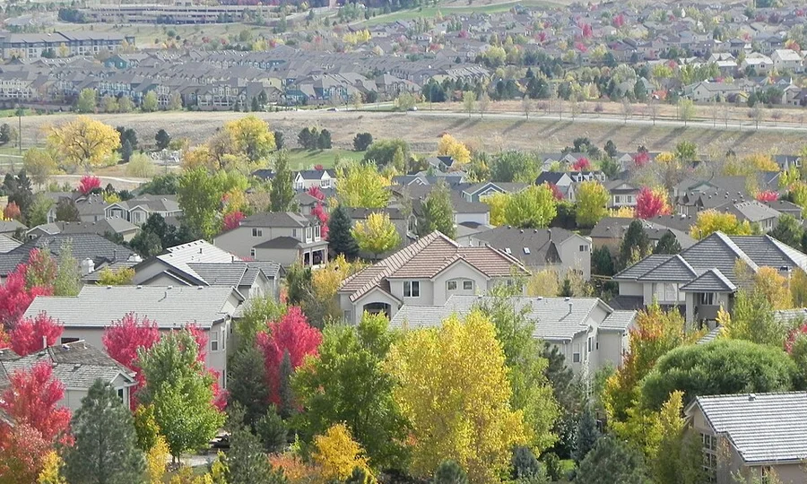 Superior / Rock Creek area scene in Superior, Colorado