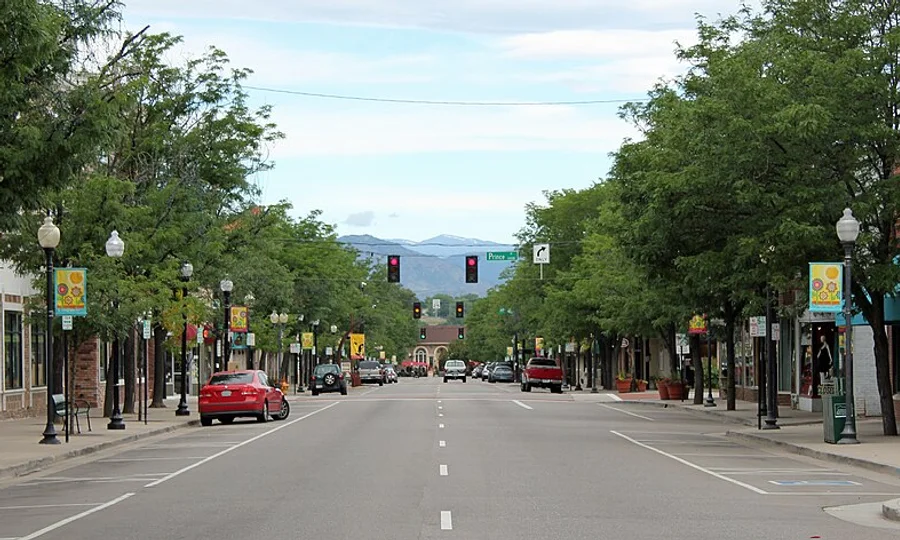 Historic Downtown Littleton / Main Street in Littleton, Colorado