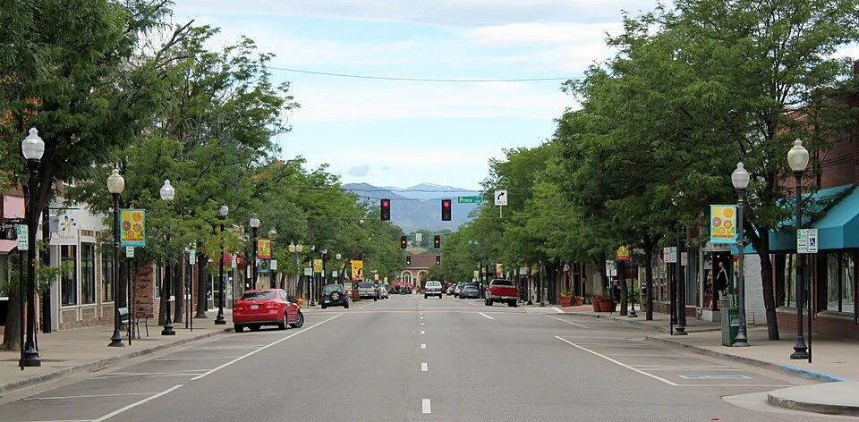 Historic Downtown Littleton / Main Street in Littleton, Colorado