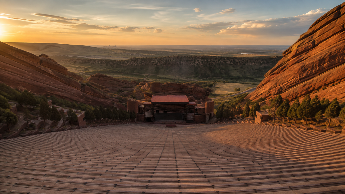 Red Rocks Amphitheatre in Morrison, Colorado