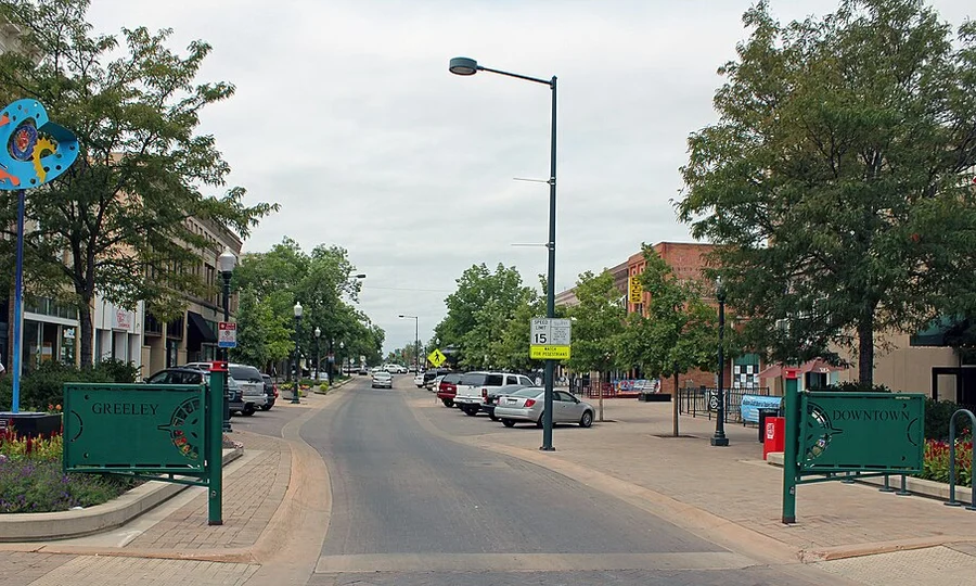 Downtown Greeley in Greeley, Colorado